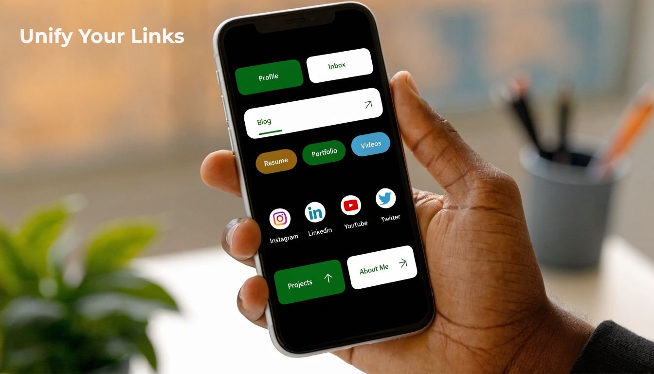 Screenshot from https://example.com/bio-links-page-builder-dashboard.png